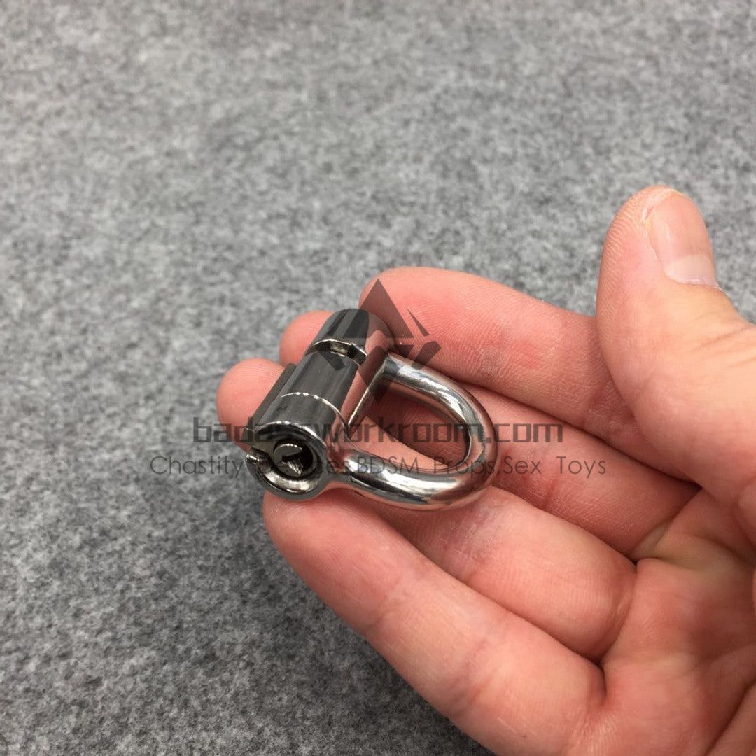 Custom Prince Albert D Ring PA Lock