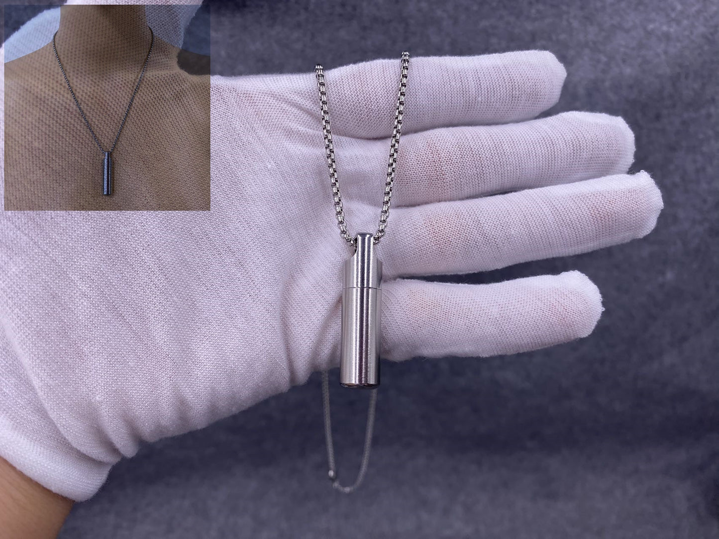 Secret Pendant Key Necklace